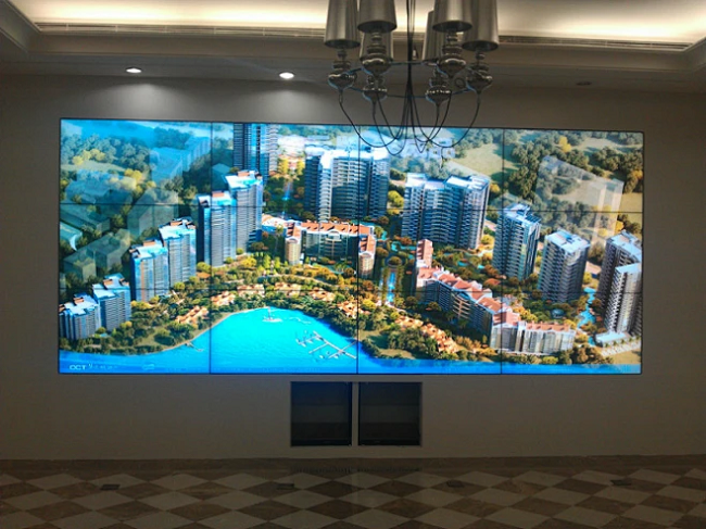 解讀這款華邦瀛55寸3.5mm液晶拼接屏有何魅力？
